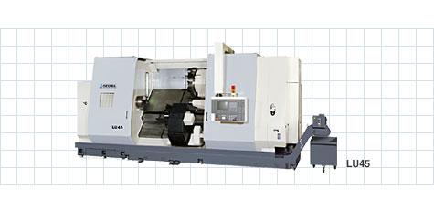 日本大隈卧式双刀架数控车床LU shengyou胜游体育网页版