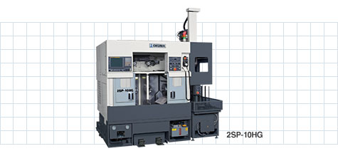 日本大隈卧式双主轴数控车床2SP shengyou胜游体育网页版