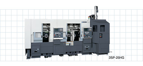 日本大隈卧式双三架数控车床3SP shengyou胜游体育网页版