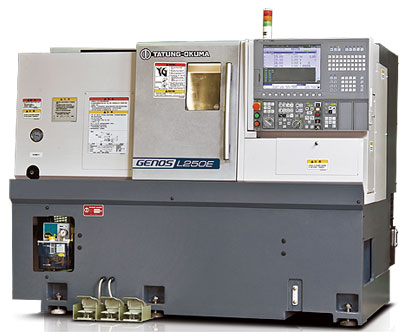 大同大隈CNC车床shengyou胜游体育网页版双主轴数控车床GENOS L250E